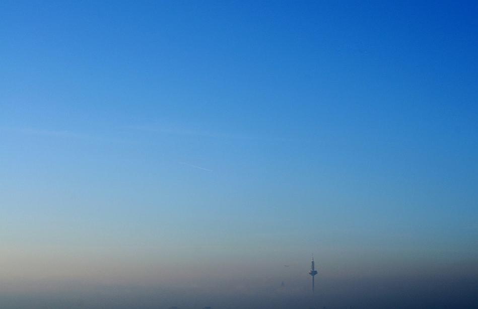 Frankfurt im Nebel, 2010