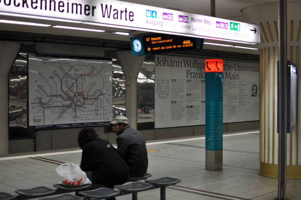 Frankfurt - U-Bahn-Station