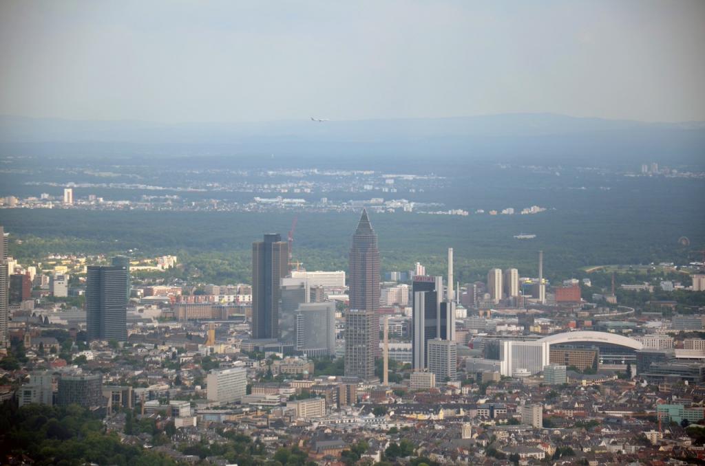 Frankfurt von oben