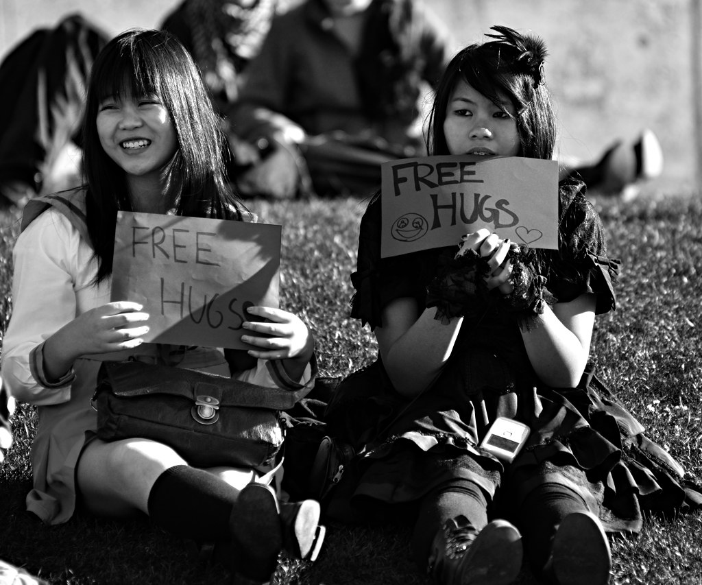 Free Hugs @ Japantag Düsseldorf