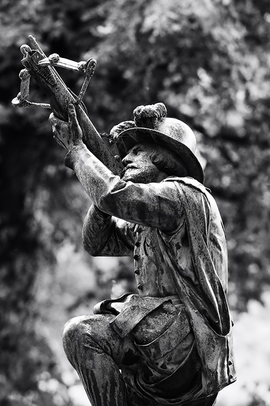 Freischütz
Brunnenfigur
Nürnberg Hallerwiese