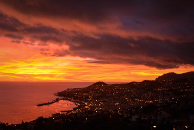 Funchal at Sunset