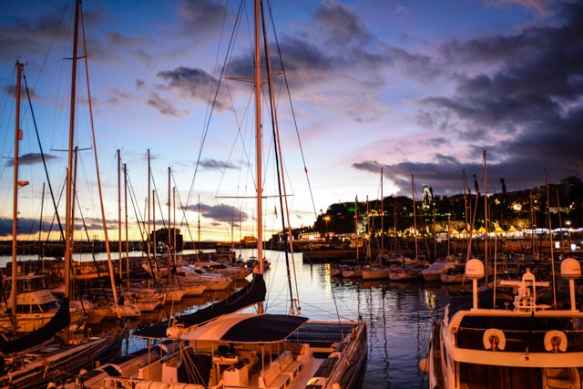 Funchal Harbour Ships