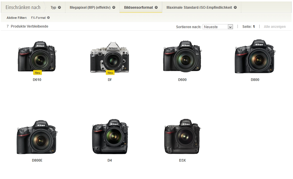 FX
Nikon Deutschland, Stand 20.12.2013