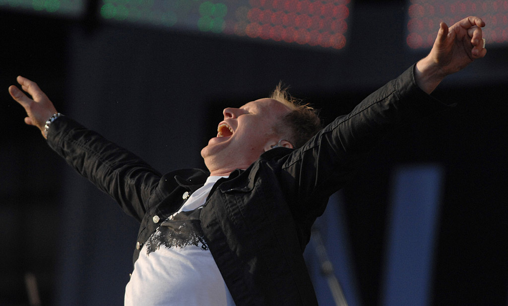 G8-Konzert 2008 in Rostock - Herbert Grönemeyer