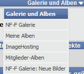 galerie menue