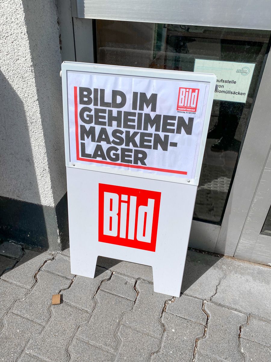 Geheimes Maskenlager