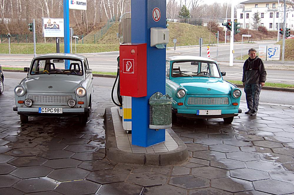 Gemisch tanken ...