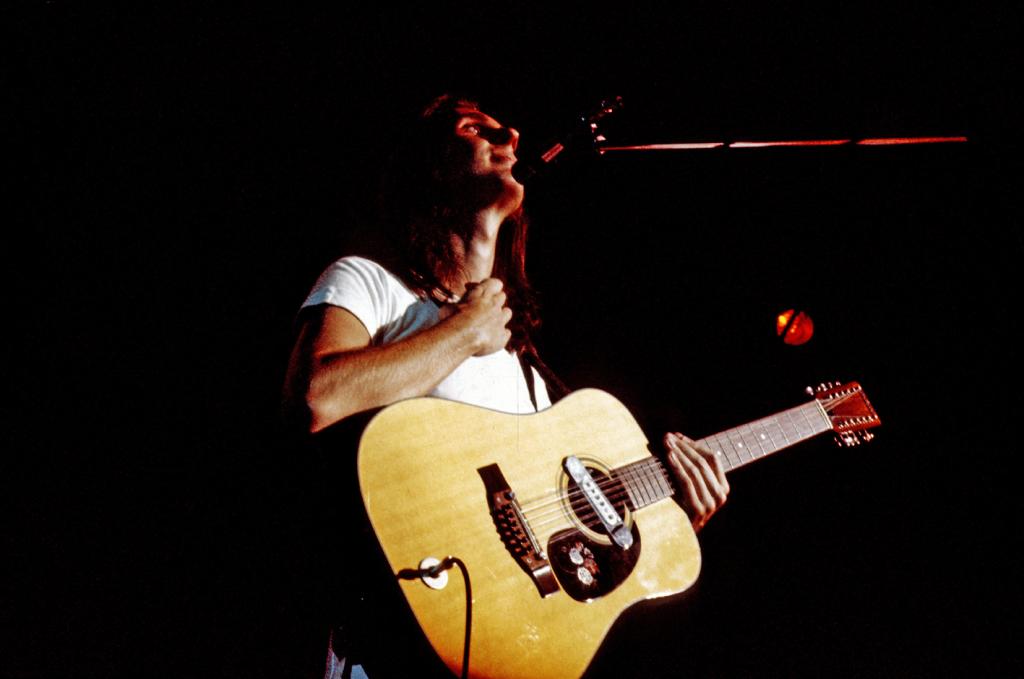 Genesis 1976 " A Trick Of The Tail" Tour -Konzert in Düsseldorf. Mike Rutherford