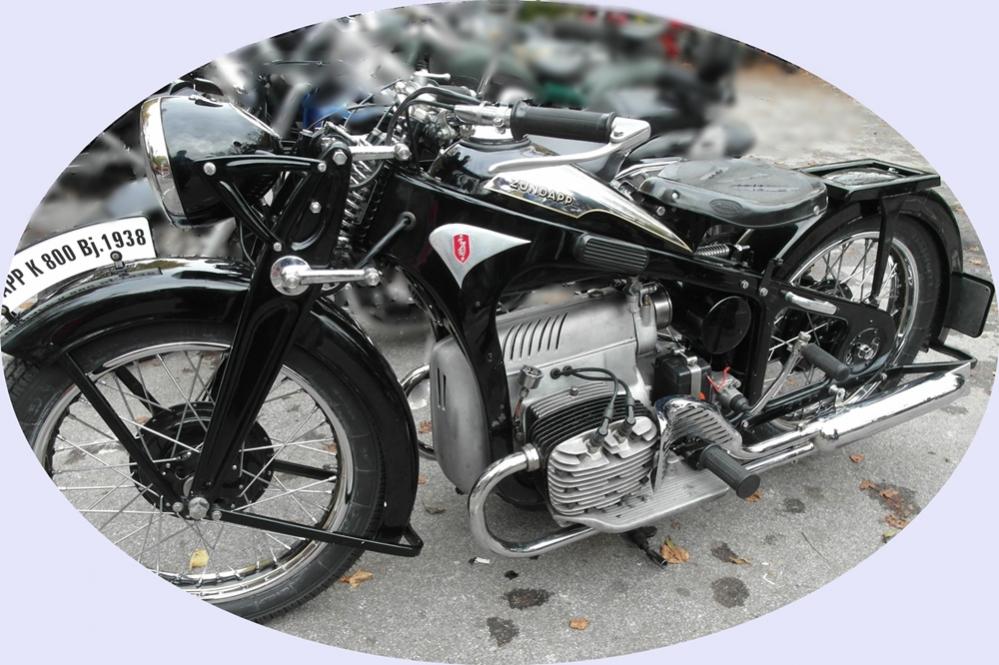 Gerade zurück vom Restaurator: Zündapp K800 von 1938, welch ein schönes Teil!