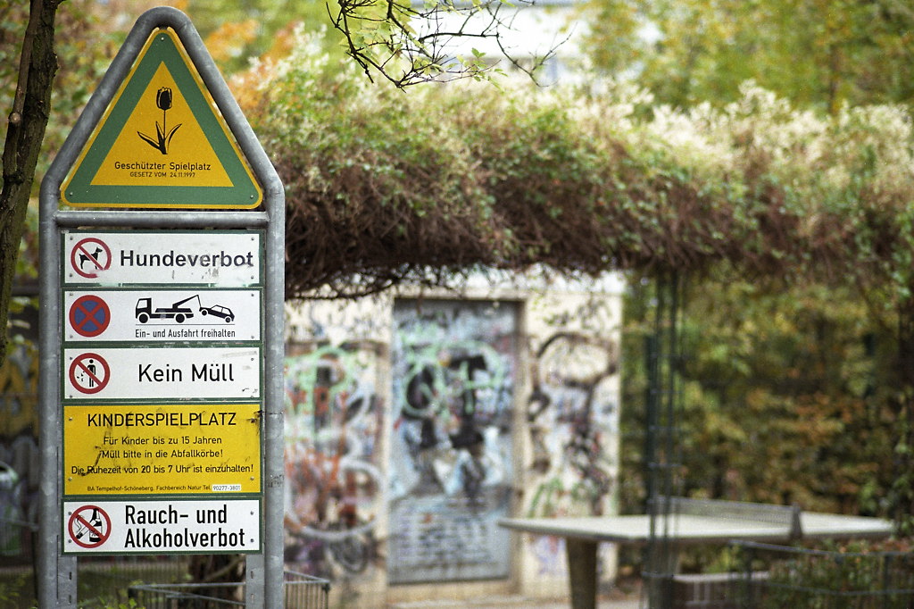 Geschützter Spielplatz