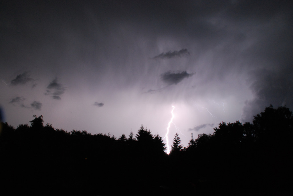 Gewitter über der Haard