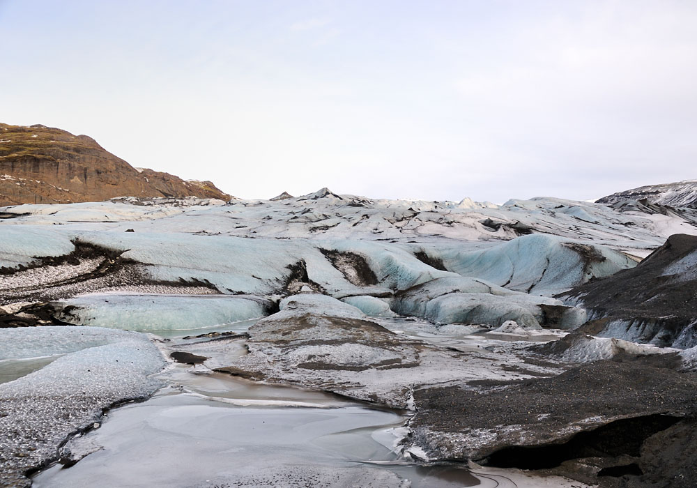 Gletscher Solheimajökull 3