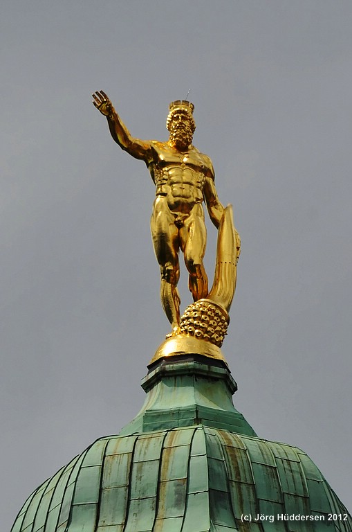 Goldkuppel Dresdner Rathaus