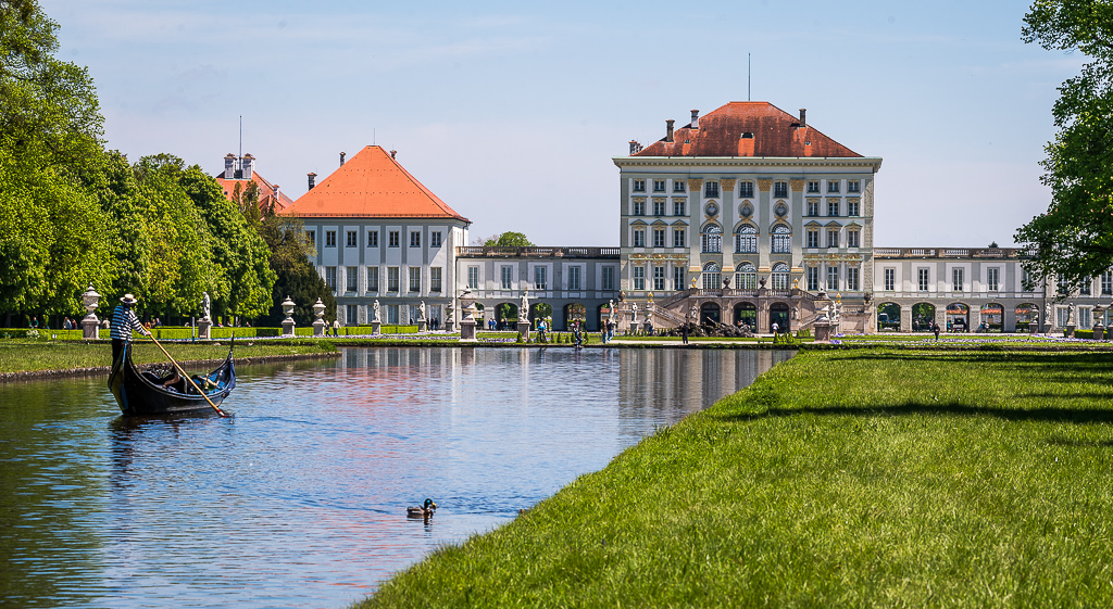 Gondel Schlosspark Nymphenburg