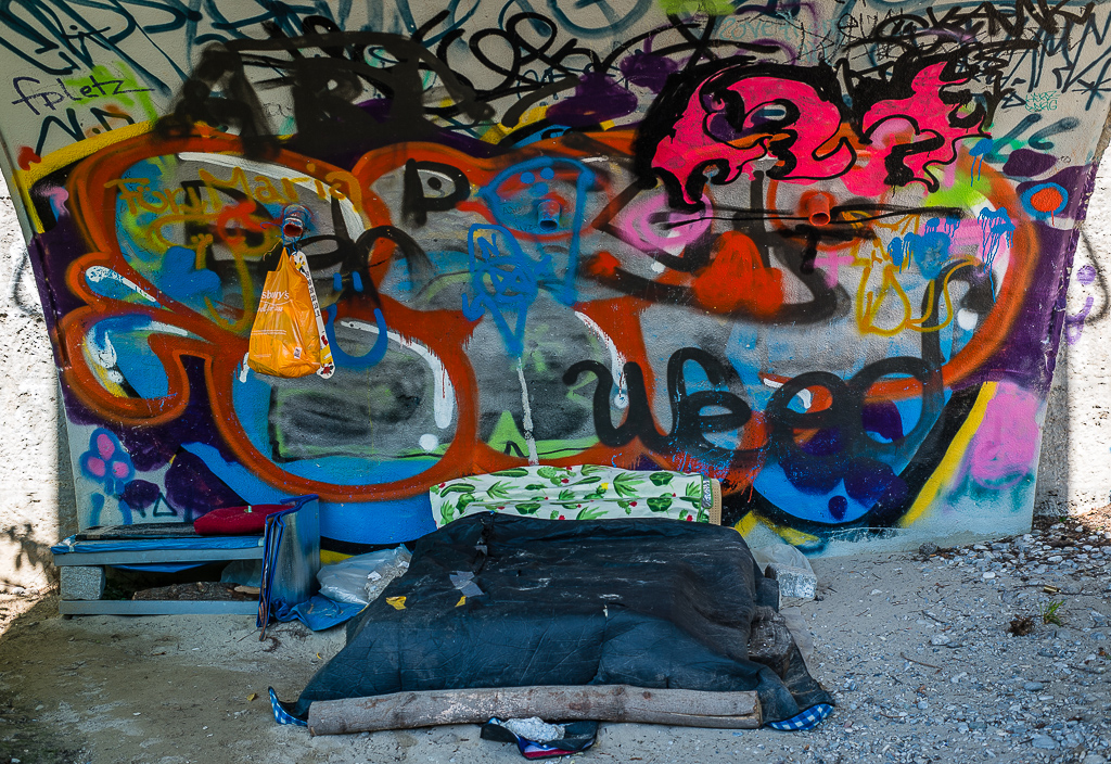 Graffito Mariannenbrücke