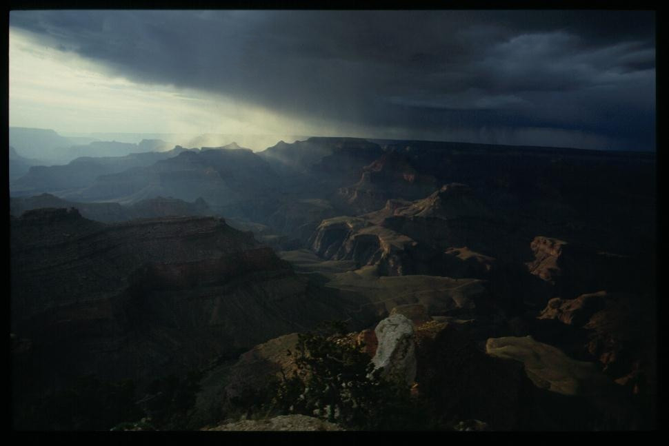 Grand Canyon bei Gewitter