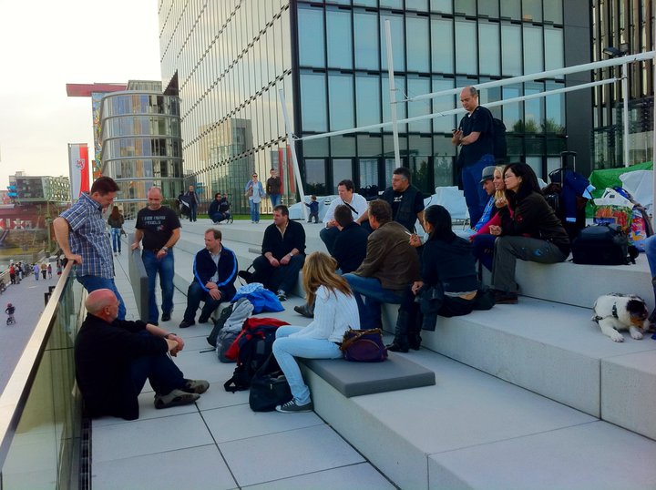 Gruppen Abschluss Foto vom Sonntag azfgenommen mit meiner "hightech Cam des grandiosen iphone 4"^^