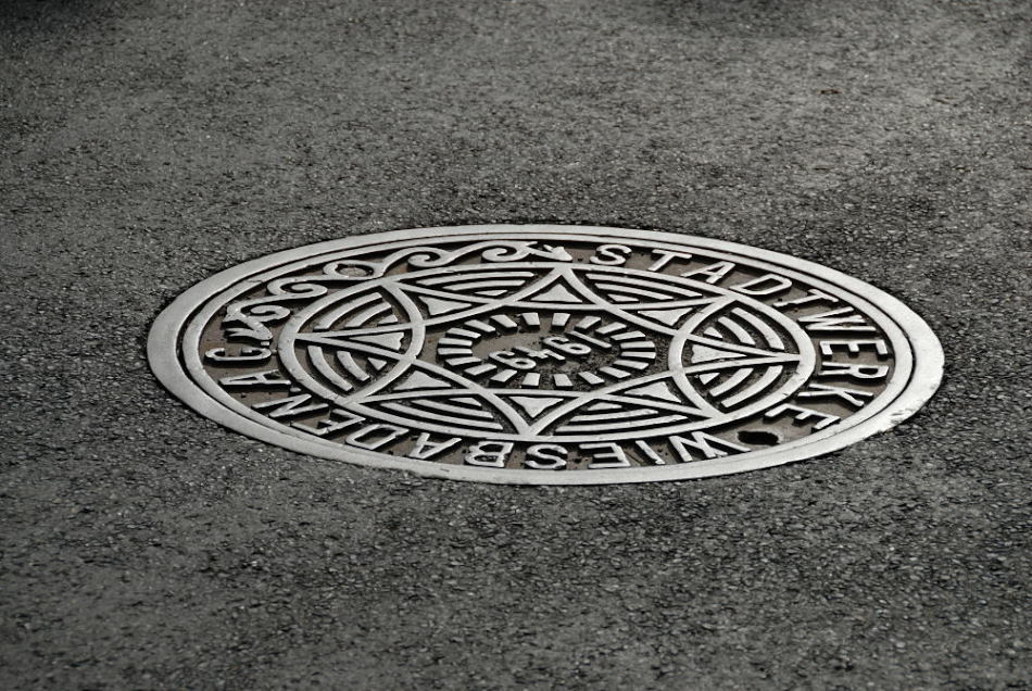 Gullideckel Wiesbaden 2006