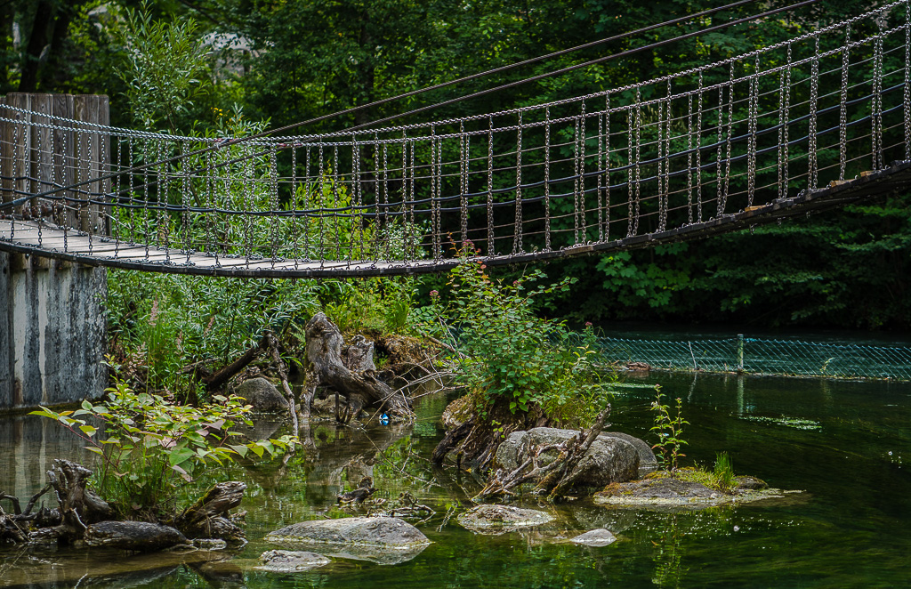 Hängebrücke Zoo München