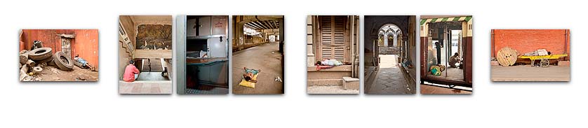 Hängung »India dreaming, zweite Serie«
