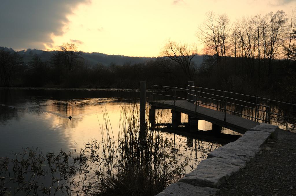 Hallwilersee (Abendlicht)