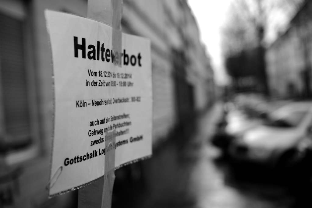 Halteverbot