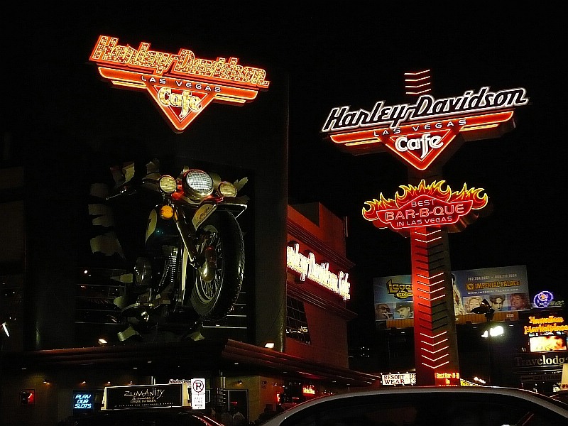 Harley Davidson Cafe in Las Vegas
