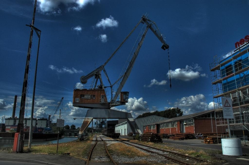 HDR Düsseldorf Hafen