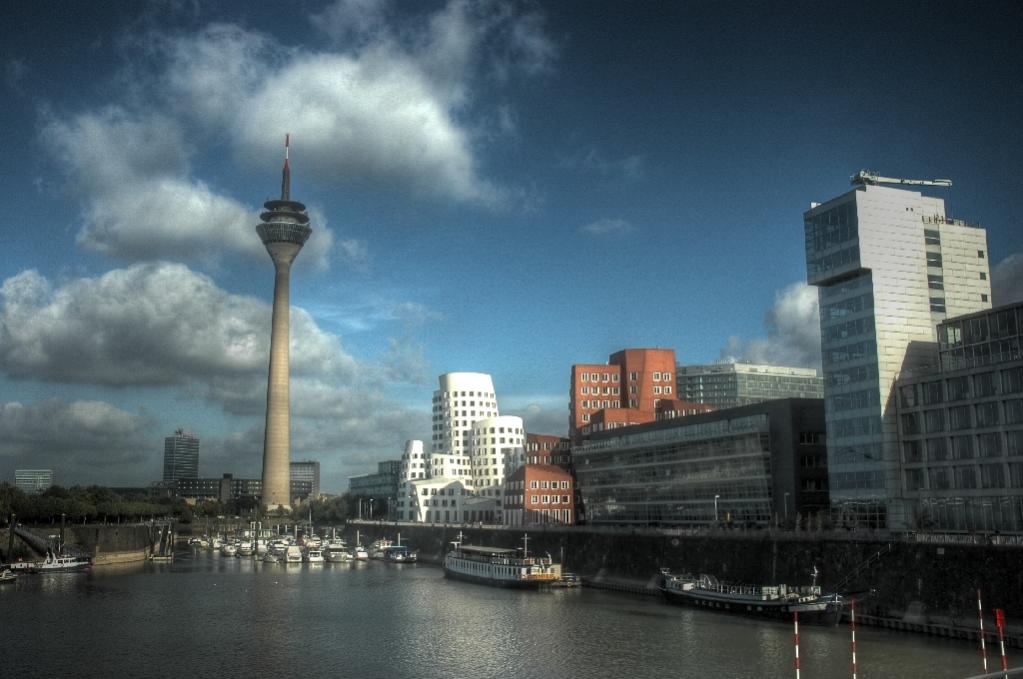 HDR Düsseldorf Medienhafen