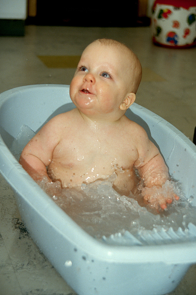 Heiko badet 1