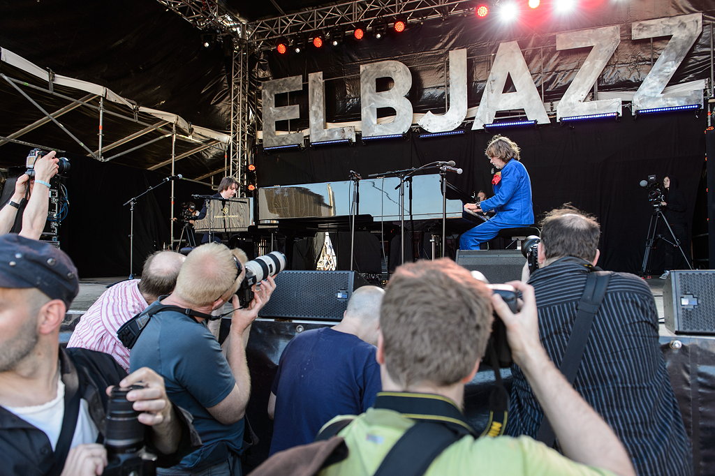 Helge Schneider &amp; Michael Wollny @ Elbjazz Festival 2012 in Hamburg