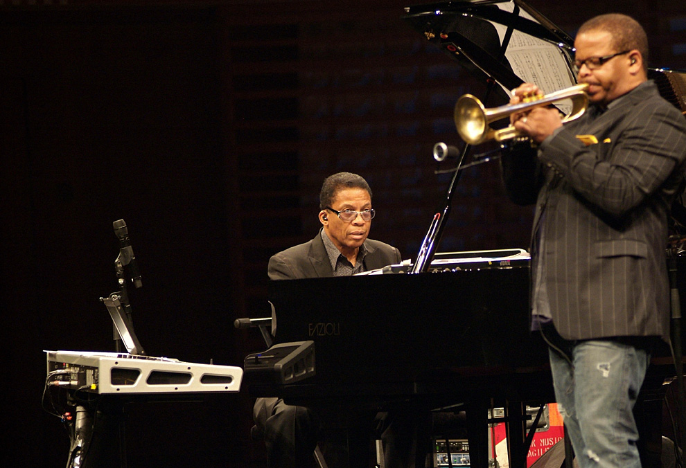 Herbie Hancock bei einem Konzert in 2008 in Luzern!