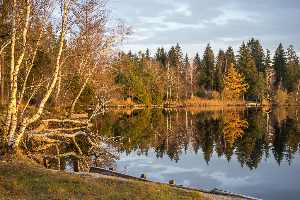 Herbstabend am Kirchsee