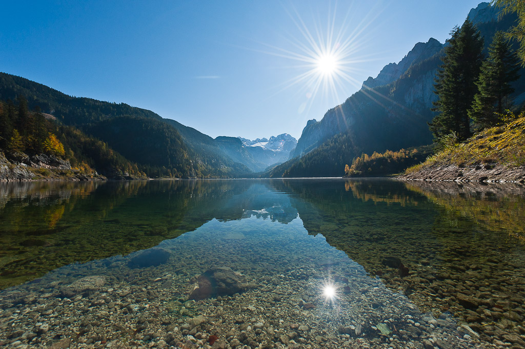 Herbstspiegelung