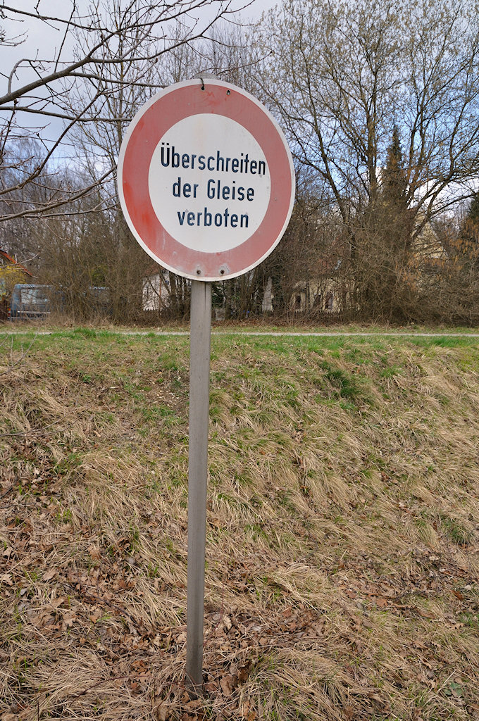 Hier fährt seit über 10 Jahren kein Zug mehr...