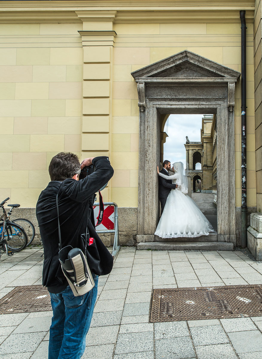 Hochzeit mit Fotograf