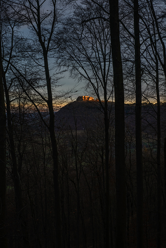 Hohenneuffen Sonnenaufgang