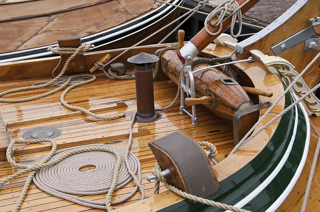 Holzboot im Museumshafen Enkhausen 1k