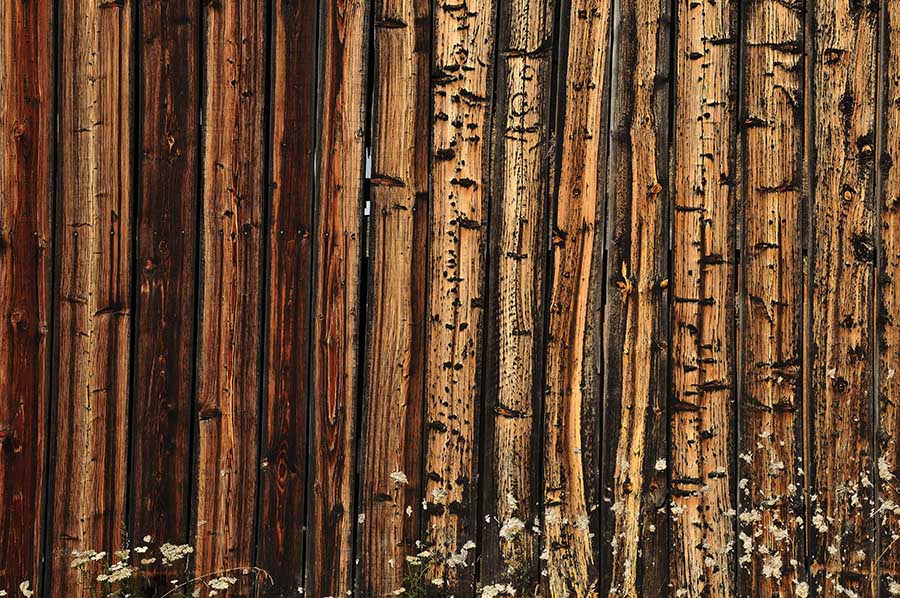 Holzwand