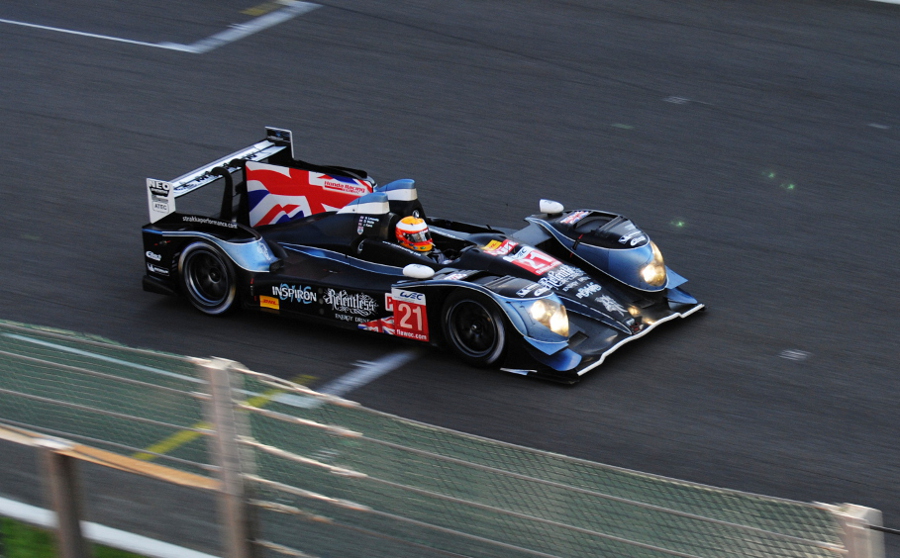 Honda HPD ARX 03c auf der Alten Zielgerade