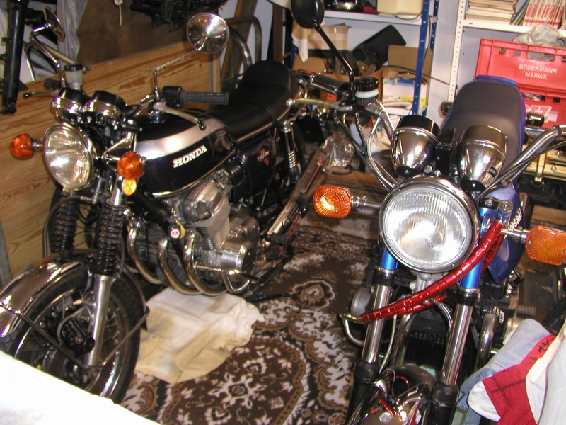 Honde 1976 750 Fuor Kawa Z MK 2 1979