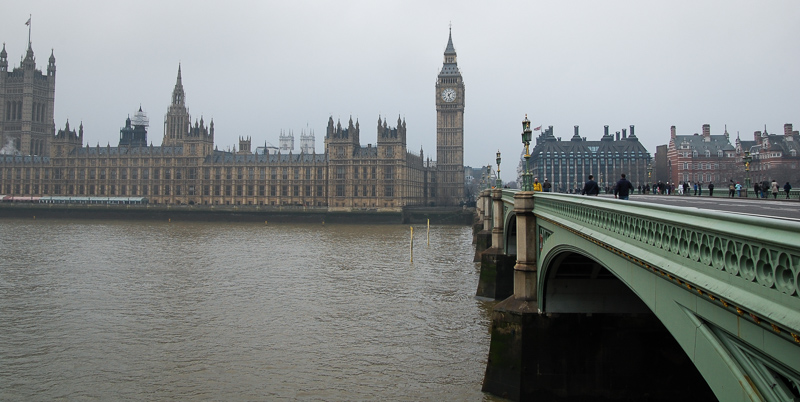 House of Parliament
Big Ben
Westminster Bridge