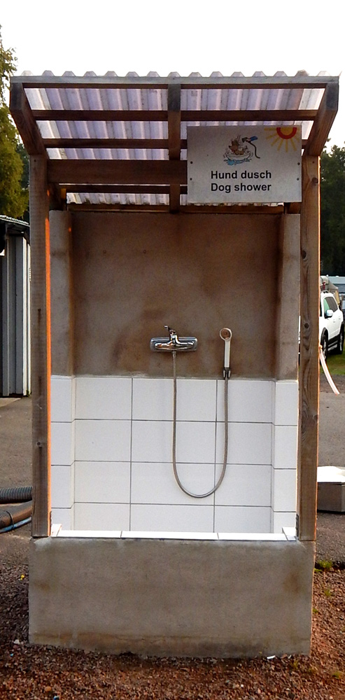 Hund Dusch