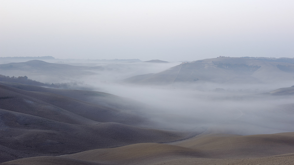 im Innern der Crete Senesi