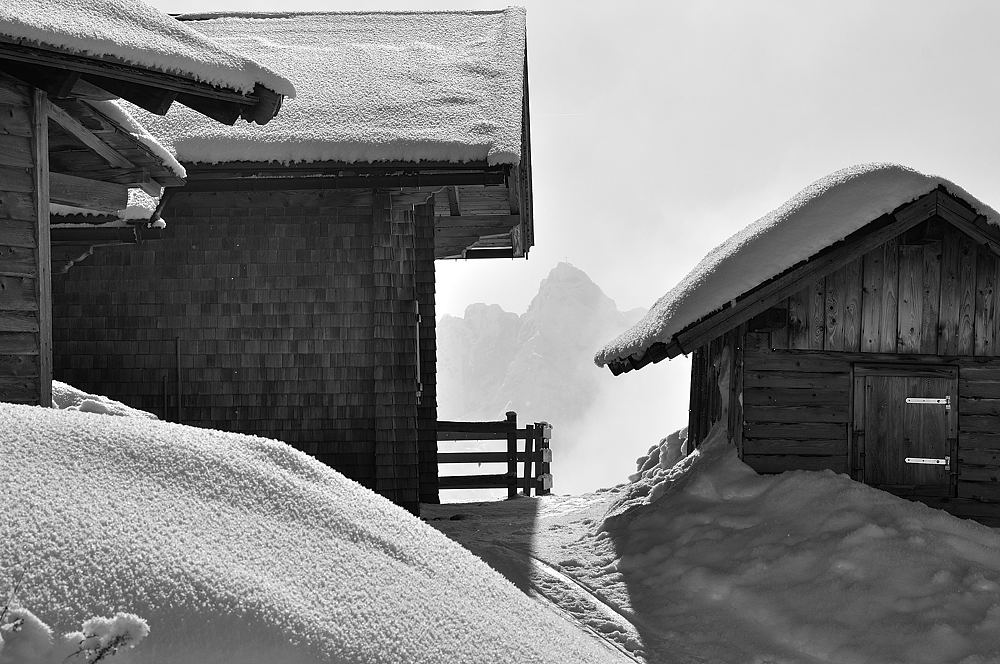 Im Rofan, Bauernhof bei der Erfurter Hütte