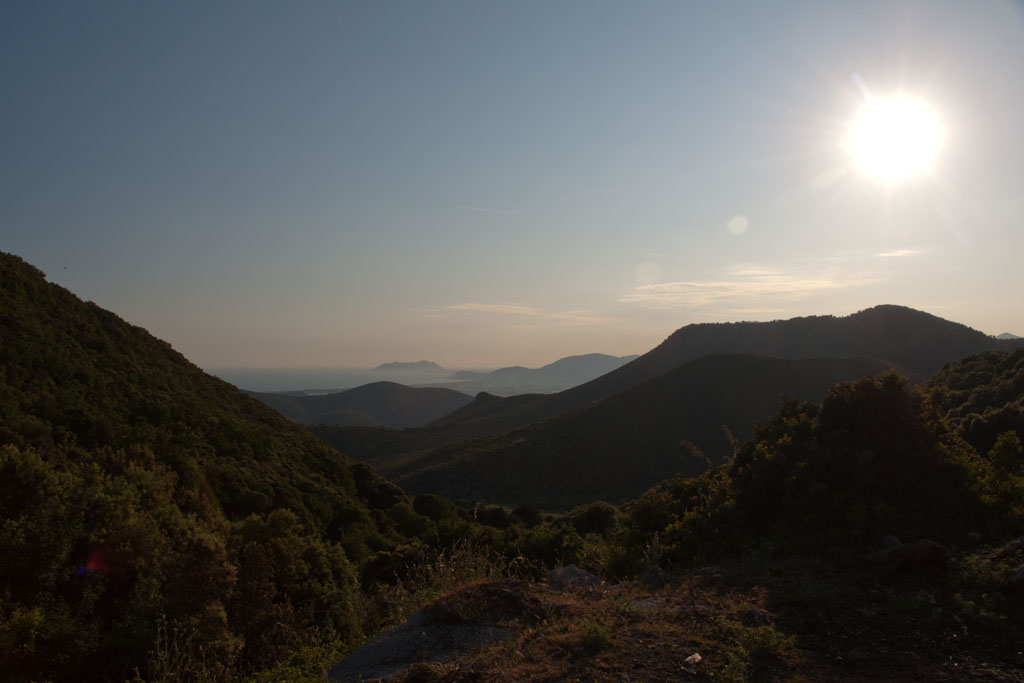 In den Bergen bei Sperlonga