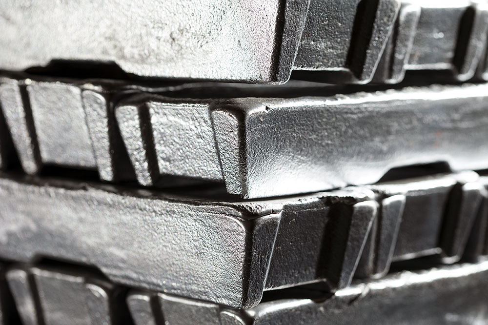 Ingots - legierte Aluminium Barren