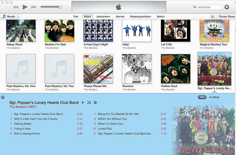 ITunes Alben