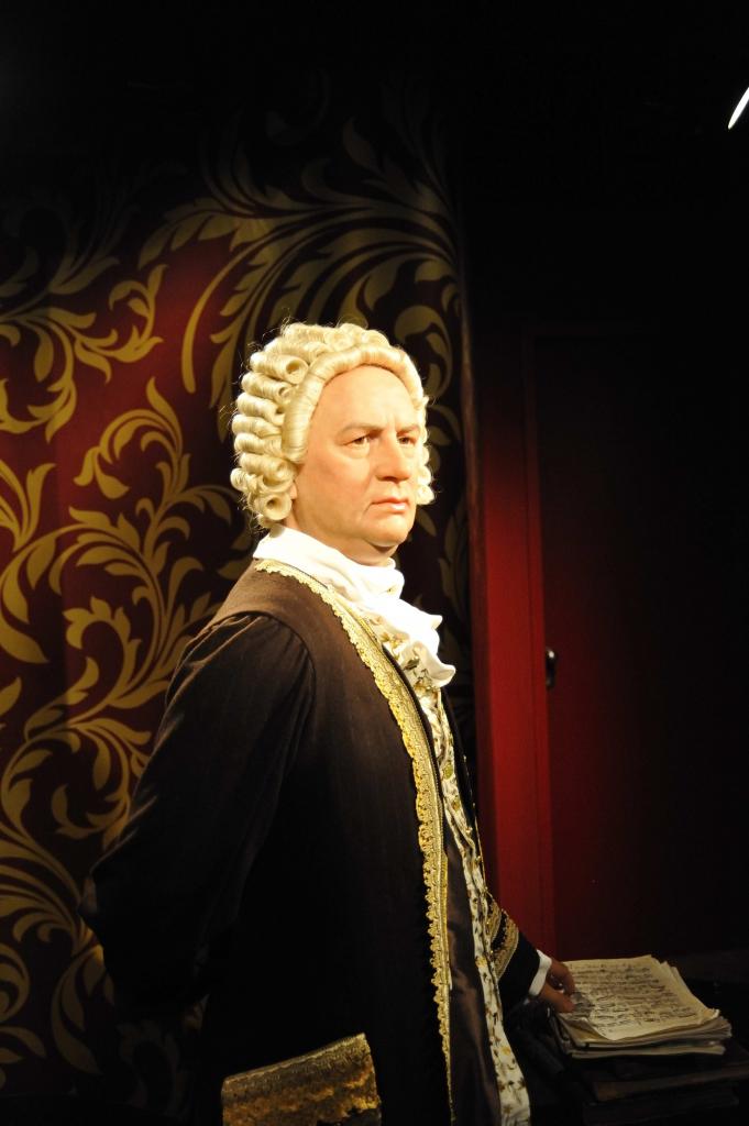 Johann Sebastian Bach bei Madame Tussauds
